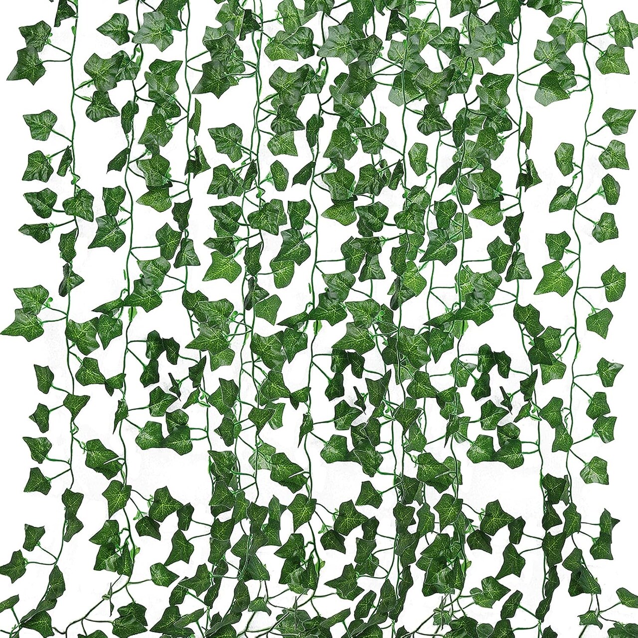 Fake Vines for Room Decor 86 FT Artificial Ivy Garland(12 Pack)